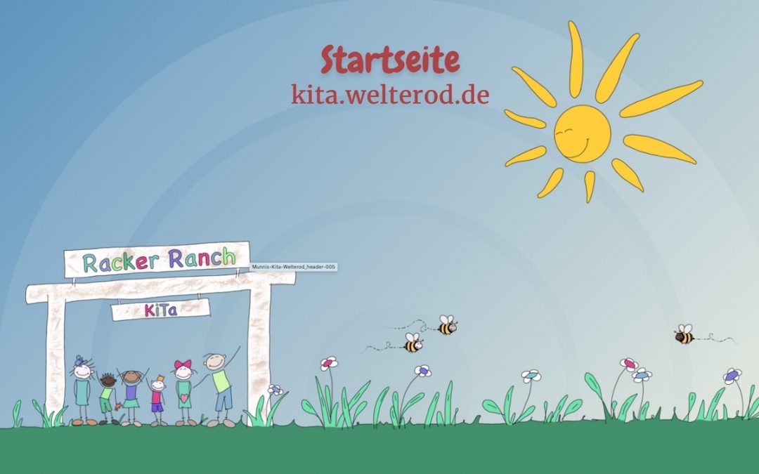 Neue Internetseite Kindergarten “Racker Ranch” geht online